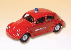 plechové modely - VW brouk hasič