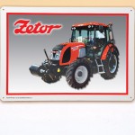 plechová tabule - Traktor Zetor