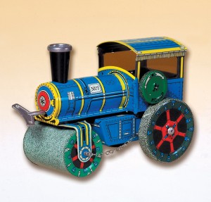 Plechové hračky - model silniční válec