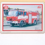 plechová tabule - Tatra hasič